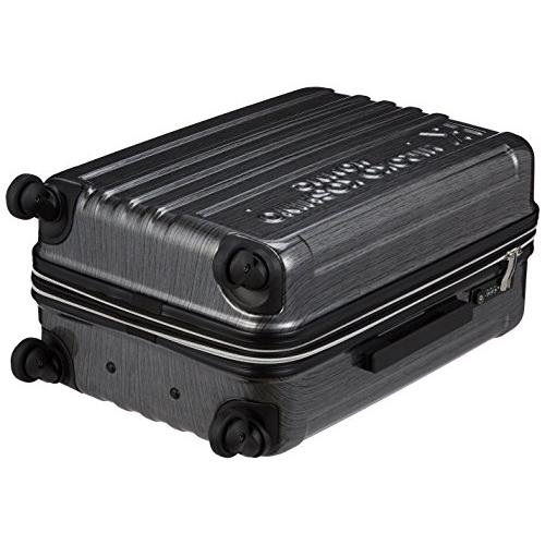ヒロコ コシノ オム スーツケース 2~5泊対応 TSAロック付き マチ幅調節機能付き 60L 54 cm 3.3kg ブラック 