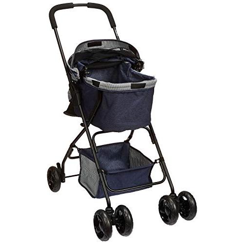 ジェックス わんわんカート スーパーライト 軽量3.6kg 自立式 ペット用カート デニム 犬用 デニム