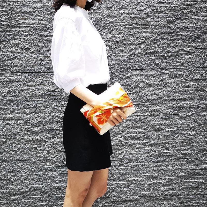 バッグ レディース ショルダー 着物 かばん バック クラッチ 帯