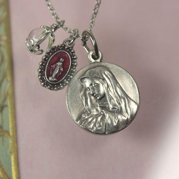オリジナル メダイネックレス（悲しみの聖母） |  | 01