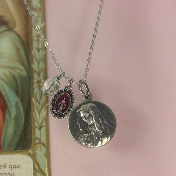 オリジナル メダイネックレス（悲しみの聖母） |  | 02