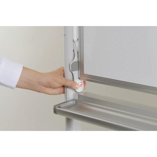 日本製 無地34 低位置両面脚付 ホワイトボード Enamel Whiteboard 