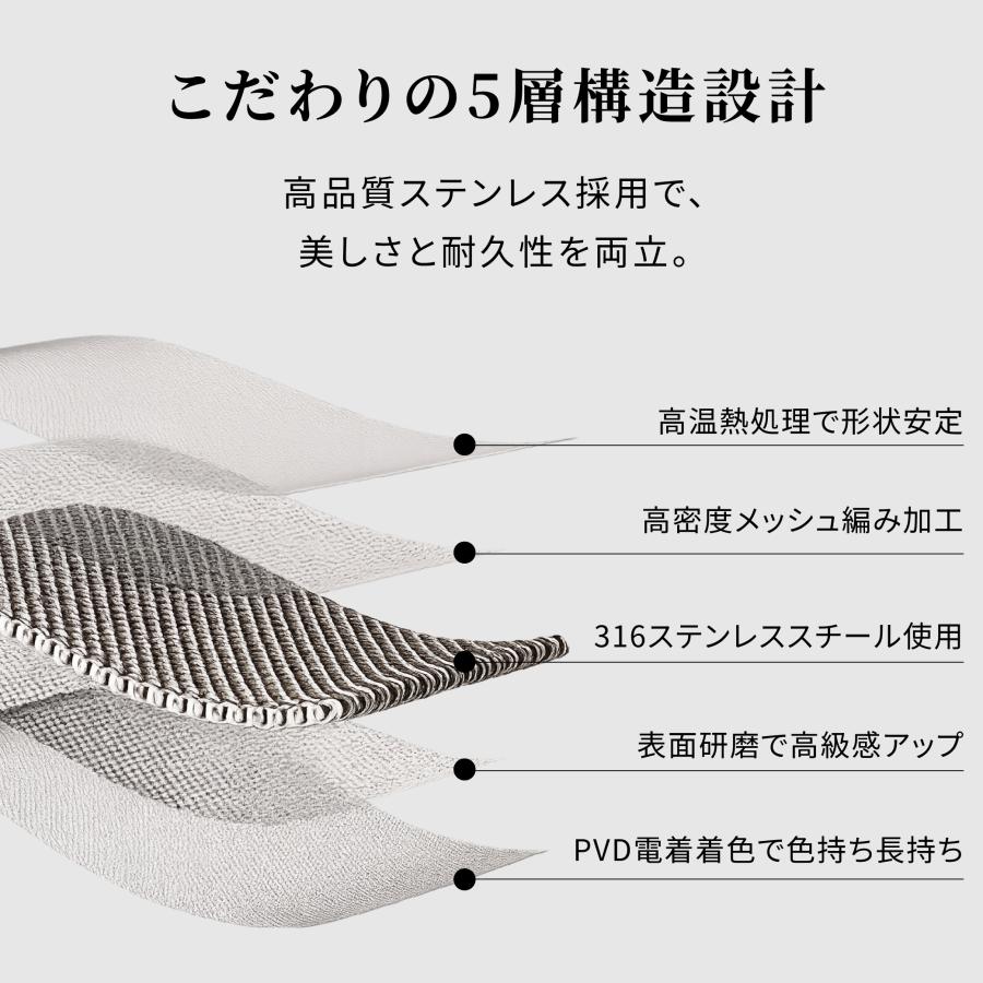 アップルウォッチ バンド Apple Watch Series11 10 9 ultra1 2 8 7 6 5 4 SE ステンレス ベルト カジュアル ビジネス デート 49 46 45 44 42 41 40 38 mm | Apple Watch | 17