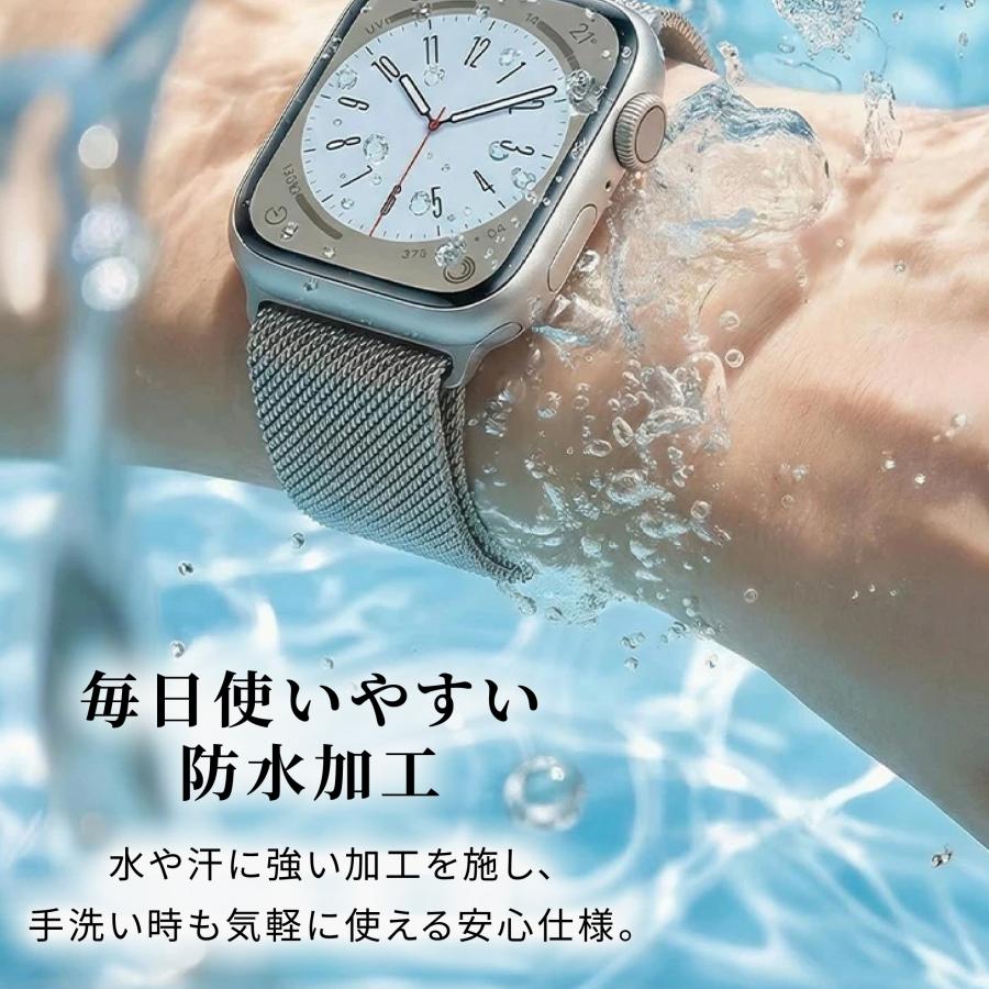 アップルウォッチ バンド Apple Watch Series11 10 9 ultra1 2 8 7 6 5 4 SE ステンレス ベルト カジュアル ビジネス デート 49 46 45 44 42 41 40 38 mm | Apple Watch | 25