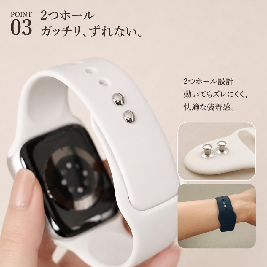 Apple Watch アップルウォッチ バンド Watch10 シリコン ベルト ばんど