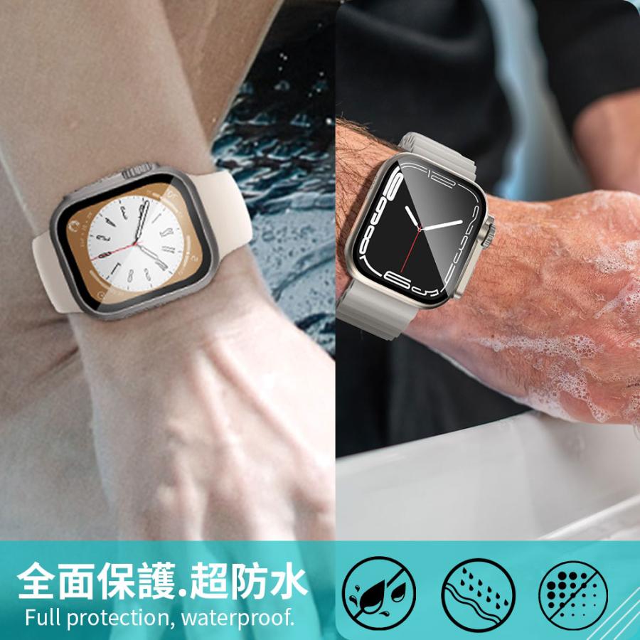 アップルウォッチカバー 防水 Apple Watch ケーApple Watch Ultra 変身カバー Series 9 8 7 シリーズ6 5 SE 40 41 44 45mm｜annasui｜11