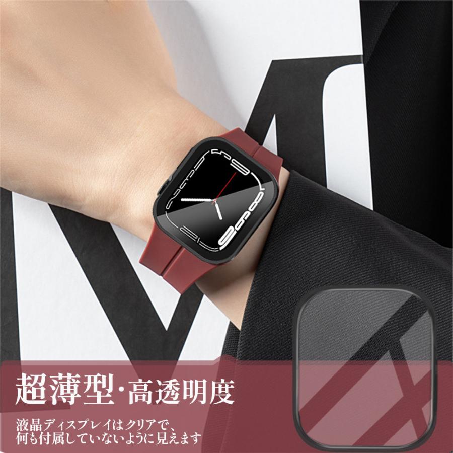 【お値打ちセット】アップルウォッチ 保護カバー＋バンド＋充電器セット Apple Watch アップルウォッチ カバー バンド セット 防水 ケース