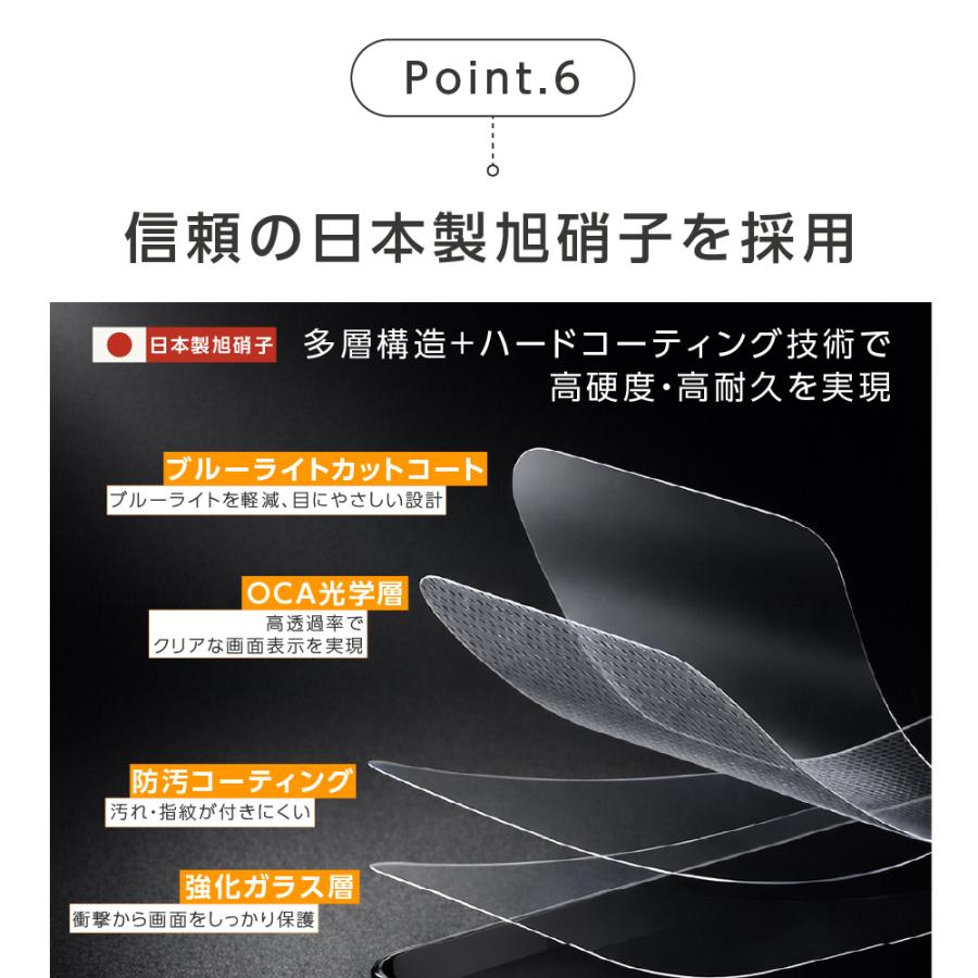 iPhone ガラスフィルム iPhone17 Pro 17e 16 16e iPhone Air 16 Pro iPhone15 フィルム ブルーライトカット 覗き見防止 iPhone14 13 iPhone SE2 SE3 SE 3世代 | iPhone | 09