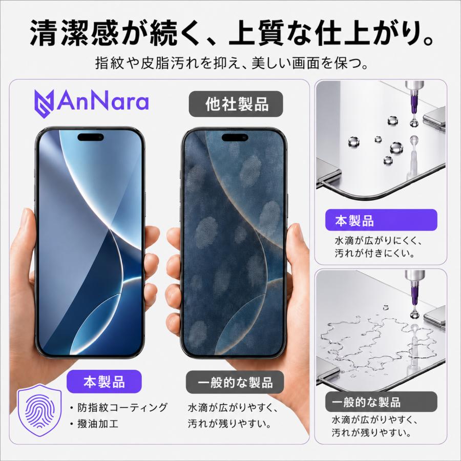 iPhone 保護フィルム iPhone17 ガラスフィルムブルーライトカット iPhone17e iPhone16 16e iPhone15 iPhone17 16 15 14シリーズ SE 13 pro Max SE3 Air 10H | iPhone | 13