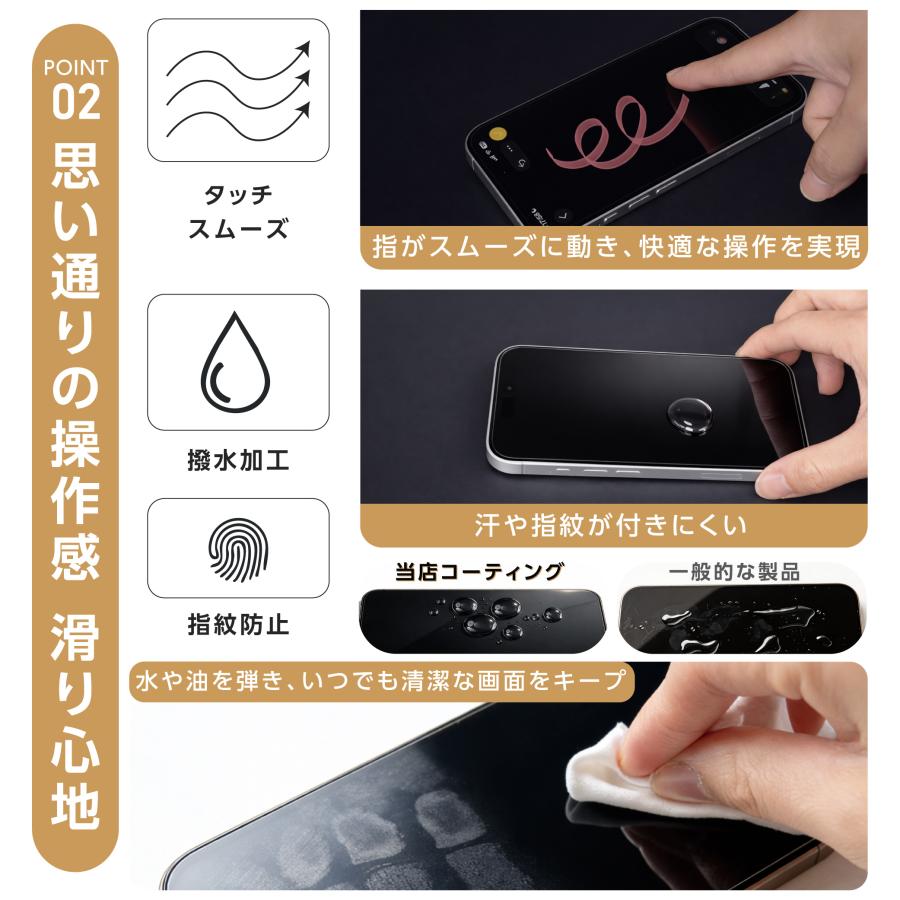 iPhone17 ガラスフィルム 360°覗き見防止 ブルーライトカット iPhone 17e 16 16e 15 14 13 Pro Max 保護フィルム iPhone SE3 Pro フィルム 除き見防止 | iPhone | 13