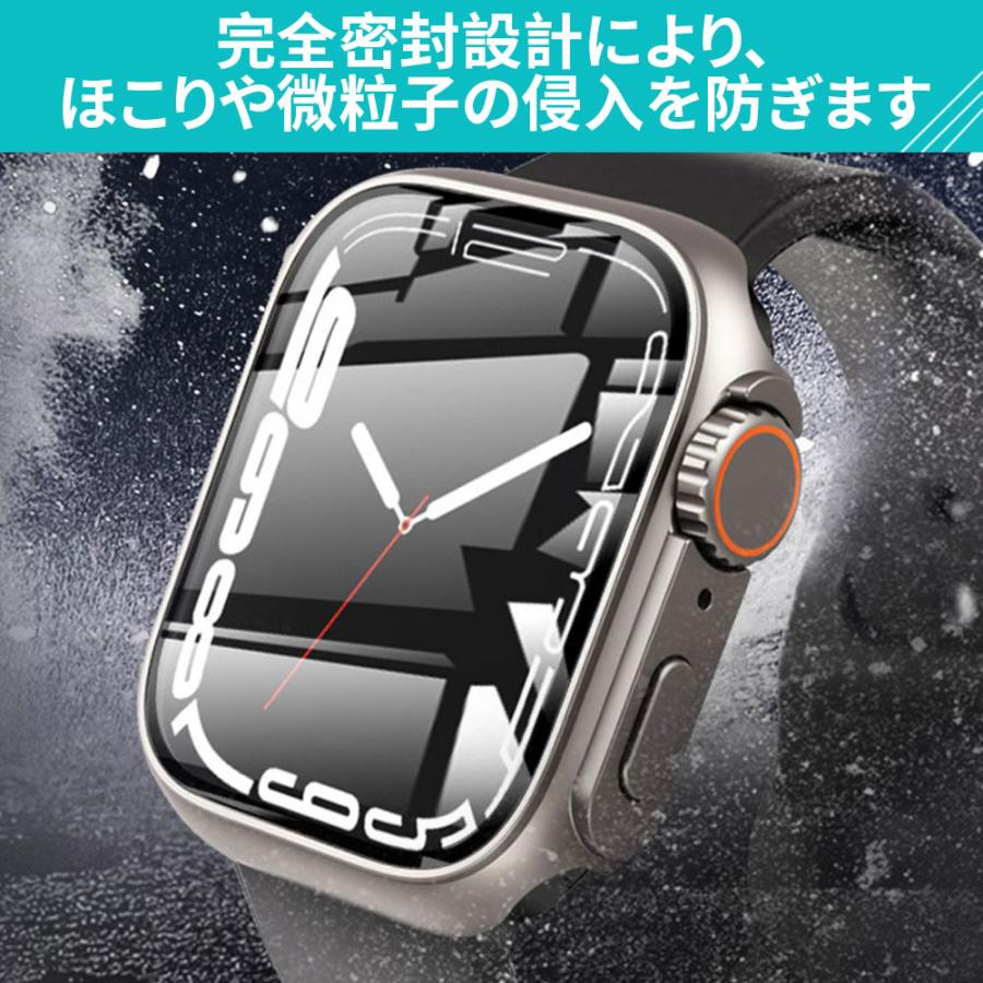 アップルウォッチ カバー 防水 Apple Watch ケーApple Watch Ultra 変身カバー Series 9 8 7 シリーズ6 5 SE 40 41 44 45mm｜annasui｜16