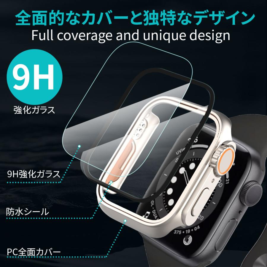 アップルウォッチ カバー 防水 Apple Watch ケーApple Watch Ultra 変身カバー Series 9 8 7 シリーズ6 5 SE 40 41 44 45mm｜annasui｜09
