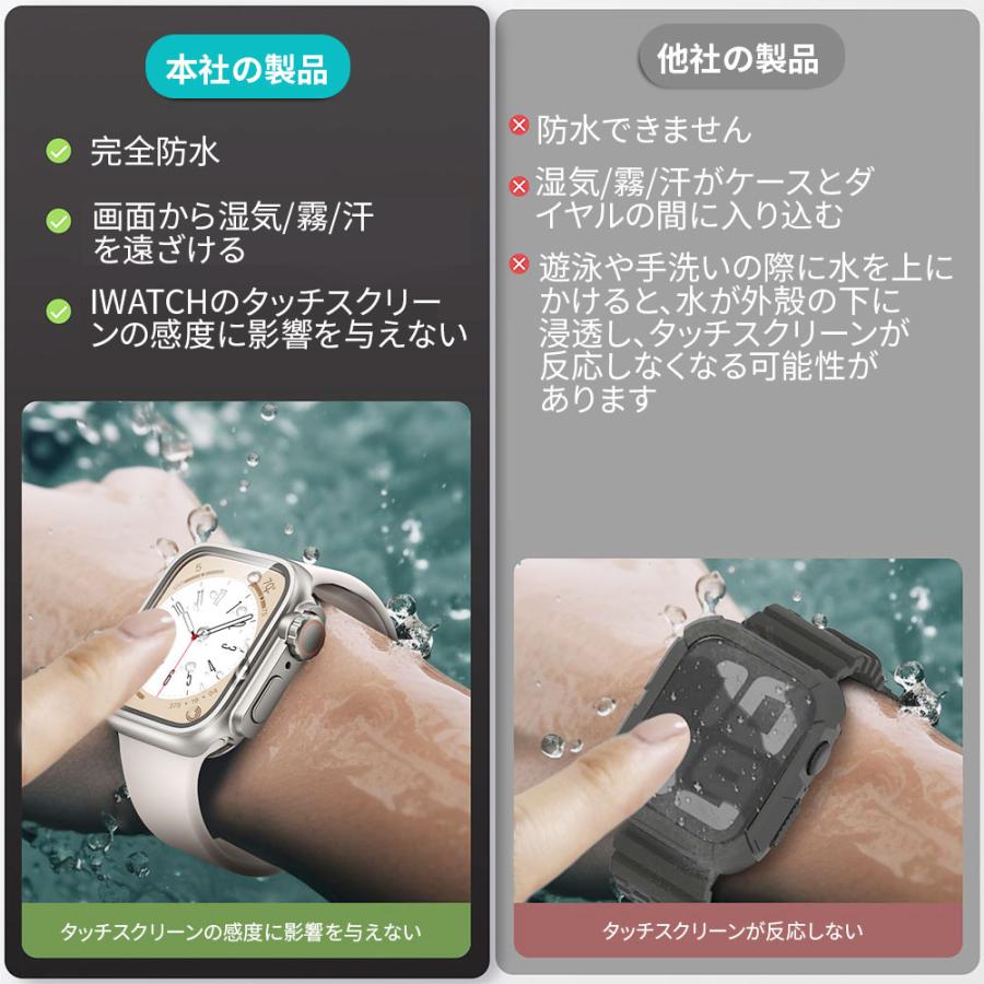 アップルウォッチ カバー 防水 Apple Watch ケーApple Watch Ultra 変身カバー Series 9 8 7 シリーズ6 5 SE 40 41 44 45mm｜annasui｜12