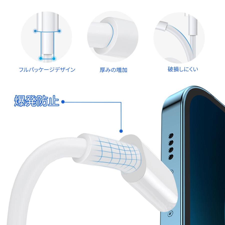 appleケーブル PD 充電器 Type-C Appleケーブル アイフォン ライトニングケーブル 1M アップル ポイント利用 | ブランド登録なし | 10