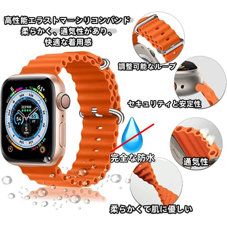 アップルウォッチ バンド Apple Watch シリーズ Series9 8 7 6 5 4 SE ステンレス ベルト カジュアル ビジネス デート ultra 49 45 44 42 41 40 38 mm｜annasui｜18