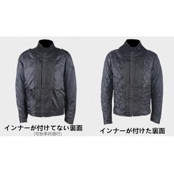 Riding Tribeバイクジャケット バイクスーツ オックスフォード生地 冬