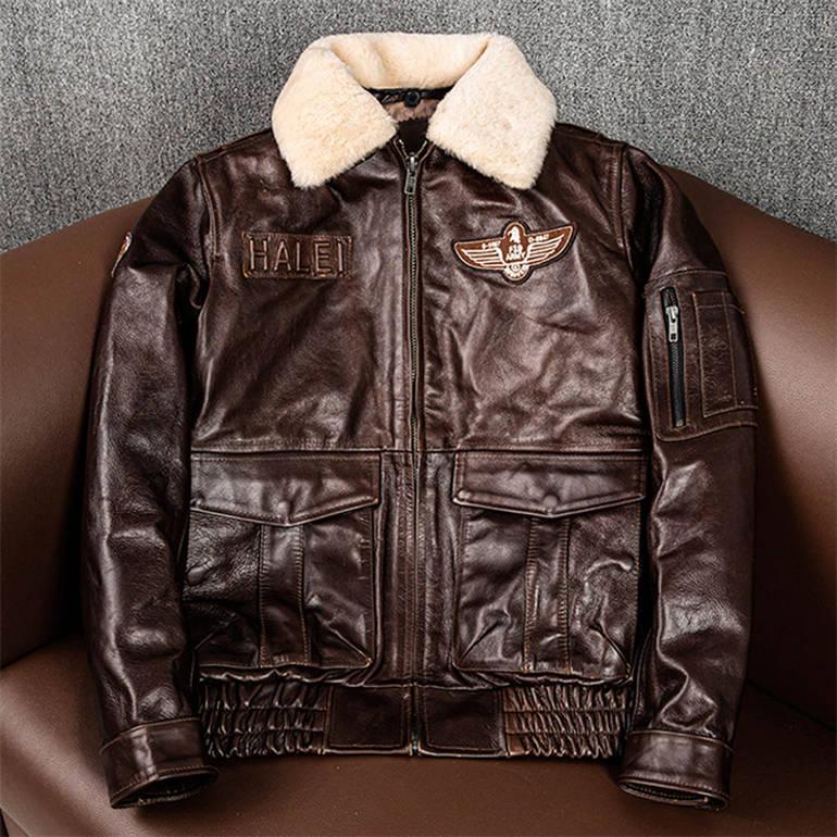 ヴィンテージ 本革 レザー ジャケット 短丈 茶色 L-XL レザージャケット 牛革ジャン メンズ 革ジャケット 黒色 本革