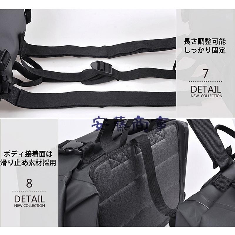 安い購入 T.S.H バイク用サイドバッグ 左右セット グレー 大容量 ６０L