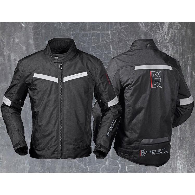 被り心地最高 Ghost Racing バイクジャケット プロテクター付き 受賞店舗