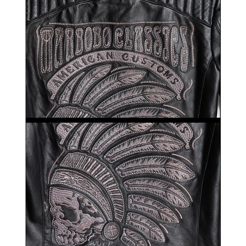 URBAN BARON 牛革ジャケット 革ジャン 本革ジャケット 秋冬 ライダース