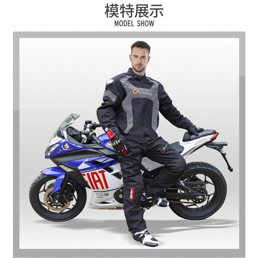 RidingTribe バイクパンツ男性用冬ナイロン ライダース レーシング