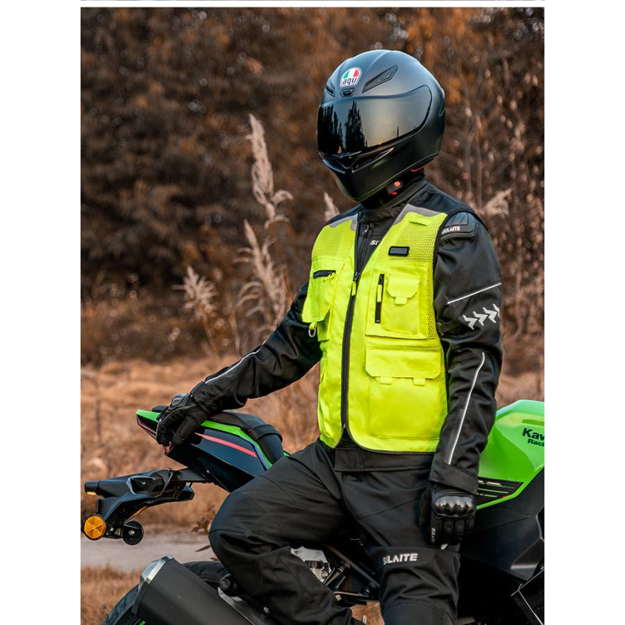 SULAITE バイクベスト バイク用安全ベスト 二択:プロテクター SULAITE バイクベスト バイク用安全ベスト 二択:プロテクター