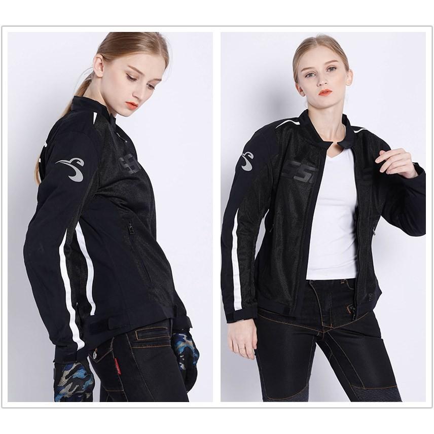 Sspec バイクジャケット 女 メッシュ生地で夏用 通気 安全 プロテクター装備 バイクバイクウエアライダース レディース Sspec 6002 安藤商事 通販 Yahoo ショッピング