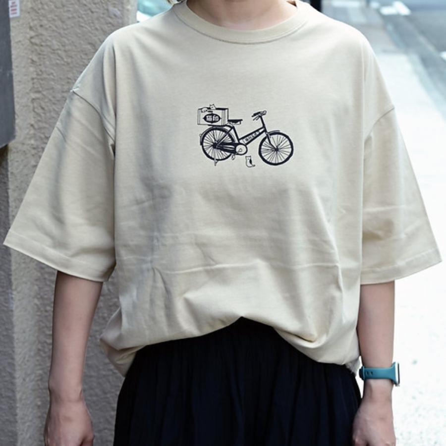 猫印 微力マッサージ Tシャツ ビッグシルエット 星羊社 半袖