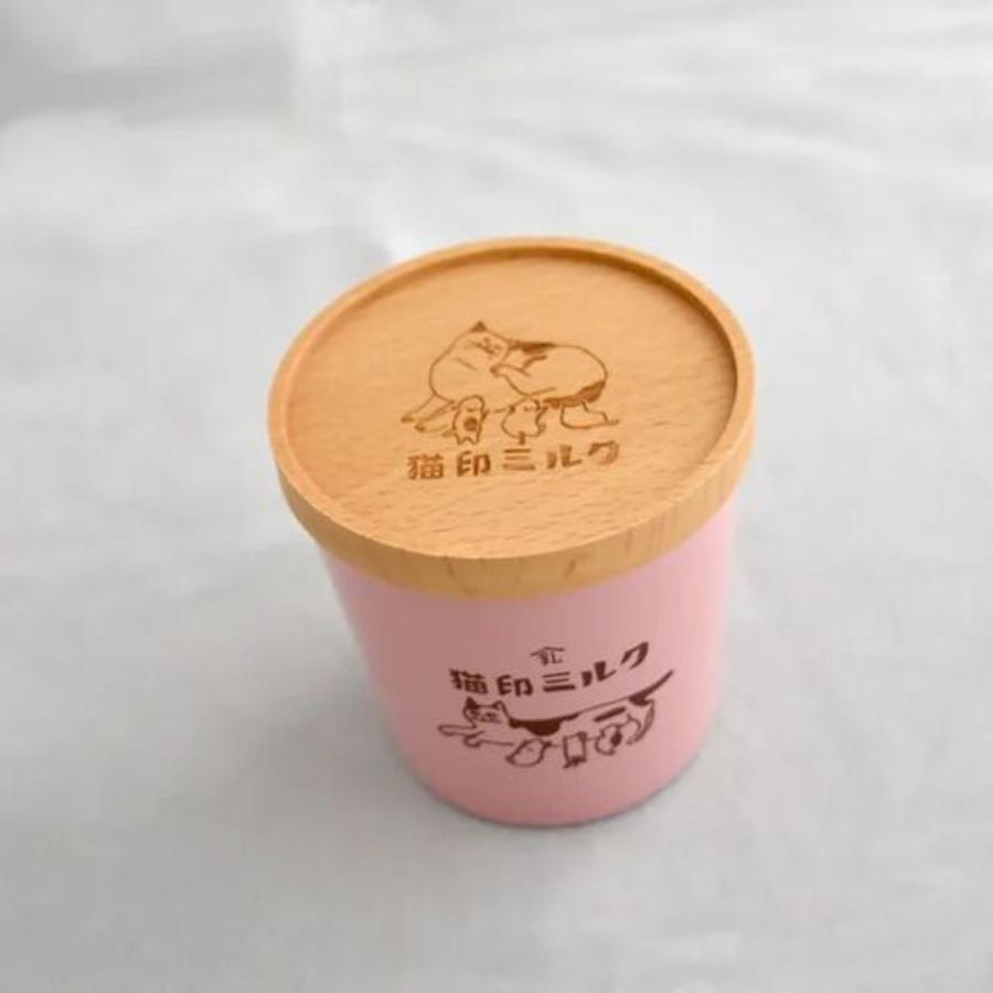 湯のみ猪口 猫印ミルク 星羊社 美濃焼 200ml 個箱入り 日本製 : 雑貨の
