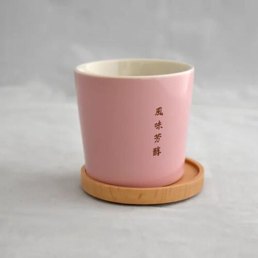 湯のみ猪口 猫印ミルク 星羊社 美濃焼 200ml 個箱入り 日本製 : 雑貨の