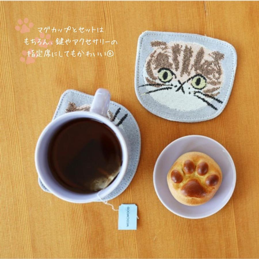 プレイスマットS アイラブキャット CDF etendue コースター 猫 布