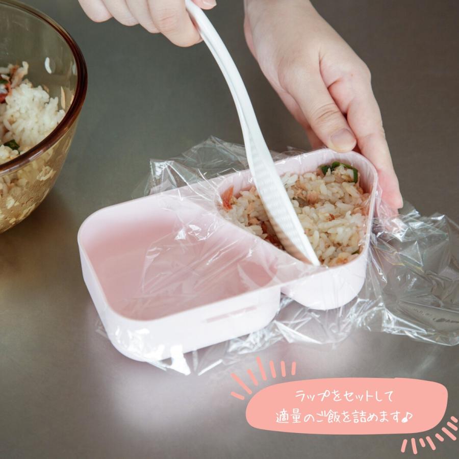BISQUE おにぎりランチケース ハミングッドランチ ランチボックス 食洗
