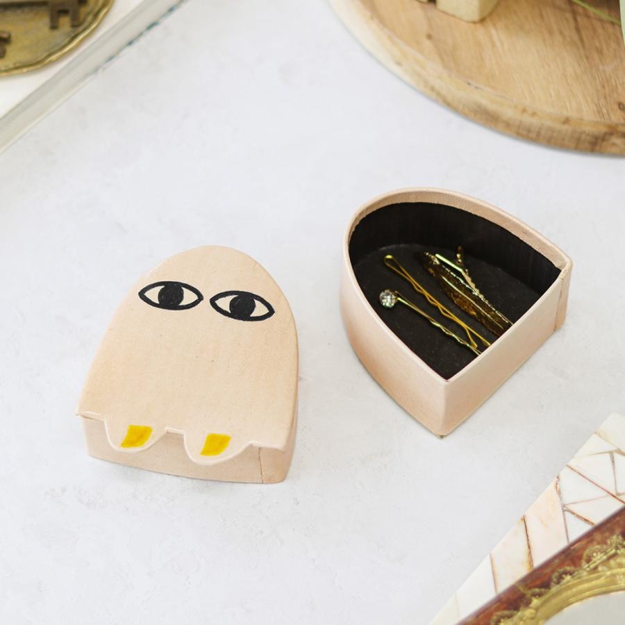 ヤンピー ボックス メジェド エジプト神 山羊革 小物入れ アクセサリー