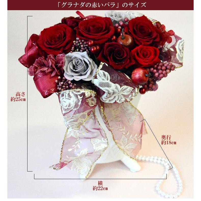 プリザーブドフラワー アンダルシアローザ 誕生日 結婚祝い 結婚記念日 還暦祝い プロポーズ 送料無料 ケース付 ギフト プレゼント 贈り物 ブリザードフラワー Df アンのお花屋さんyahoo 店 通販 Yahoo ショッピング