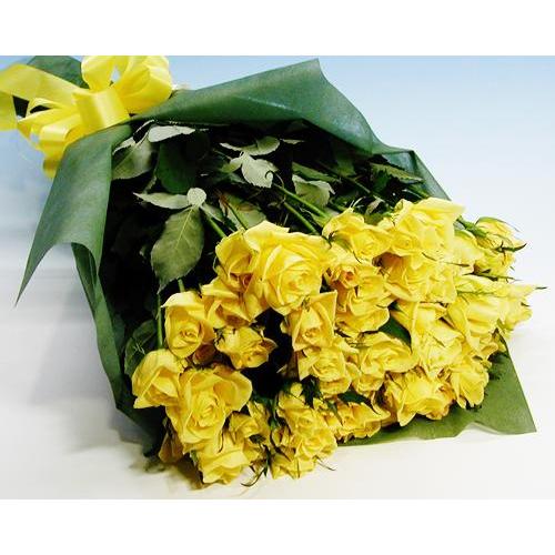バラ ギフト 誕生日の花 薔薇 黄 バラ 50本 花束 バースデー ギフト