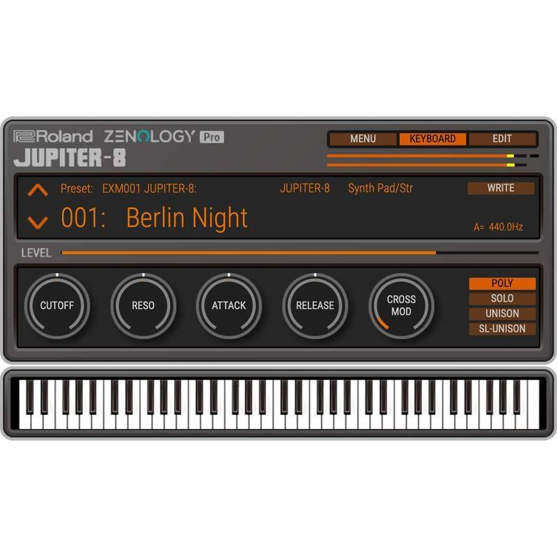 Roland JUPITER-8 Model Expansion [Lifetime Key] (ローランド)(ソフトシンセ)(オンライン納品)(2時間以内に納品)