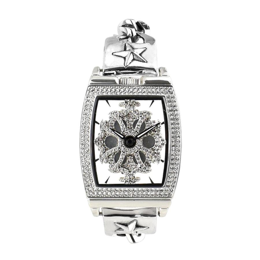 AnneCoquine（アンコキーヌ） 腕時計 スクエアースケルトン 925SILVER