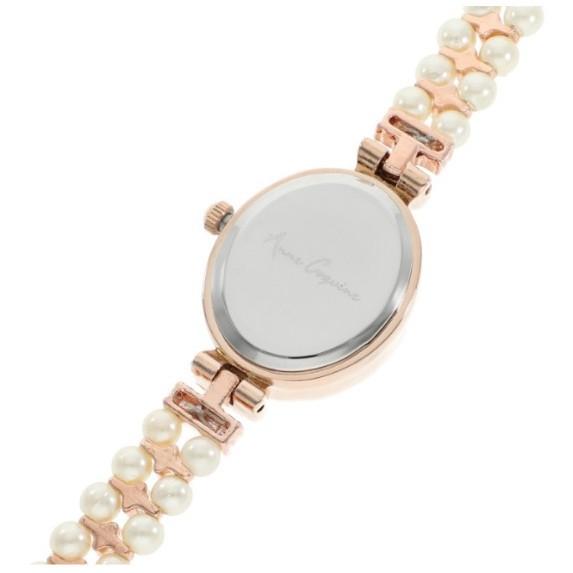 AnneCoquine 腕時計 時計 アンコキーヌ レディース パール 2連  