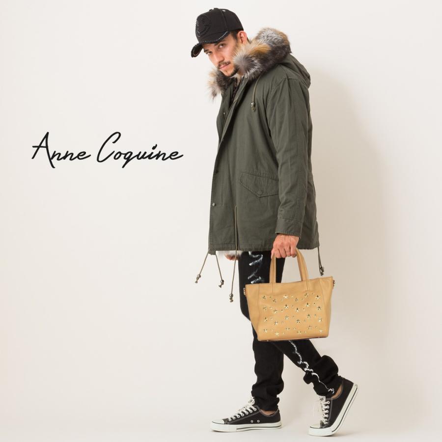 AnneCoquine バッグ アンコキーヌ メンズ レディース スタッズ AnneCoquine バッグ アンコキーヌ メンズ レディース スタッズ