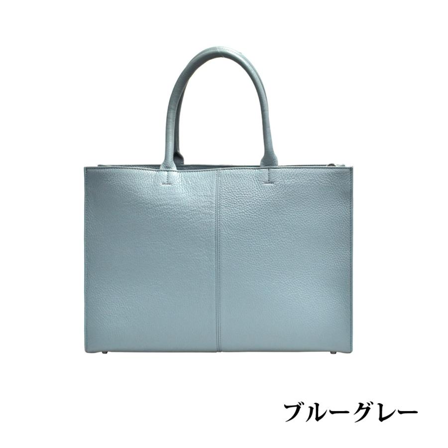 AnneCoquine アンコキーヌ イタリアンシュリンクレザートートバッグ（L