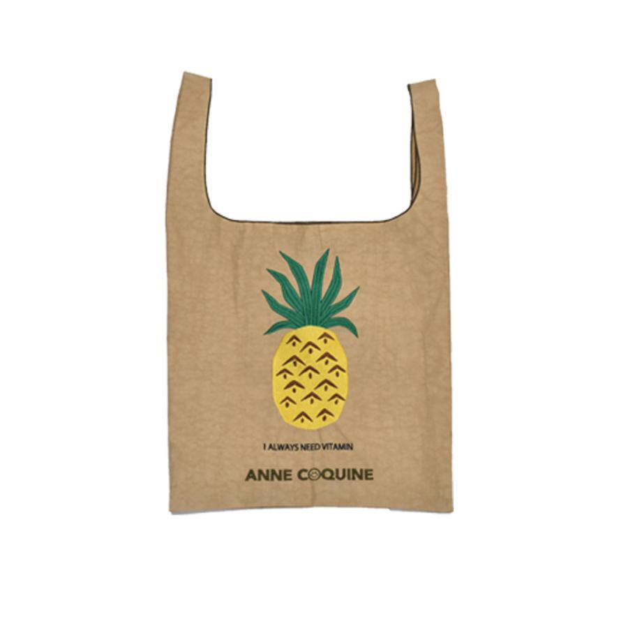 AnneCoquine（アンコキーヌ） フルーツ刺繍エコバック ／ 2424