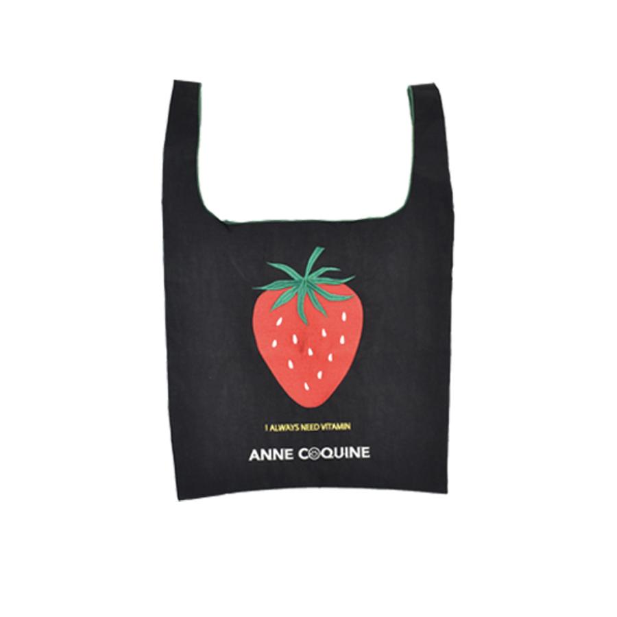 AnneCoquine（アンコキーヌ） フルーツ刺繍エコバック ／ 2424
