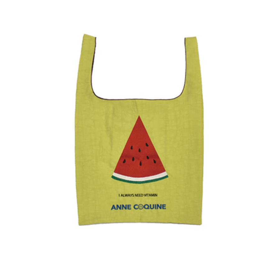 AnneCoquine（アンコキーヌ） フルーツ刺繍エコバック ／ 2424