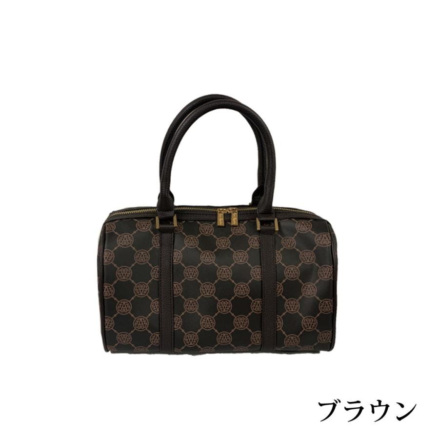 AnneCoquine（アンコキーヌ） モノグラムプリントボストンバッグ 2436 