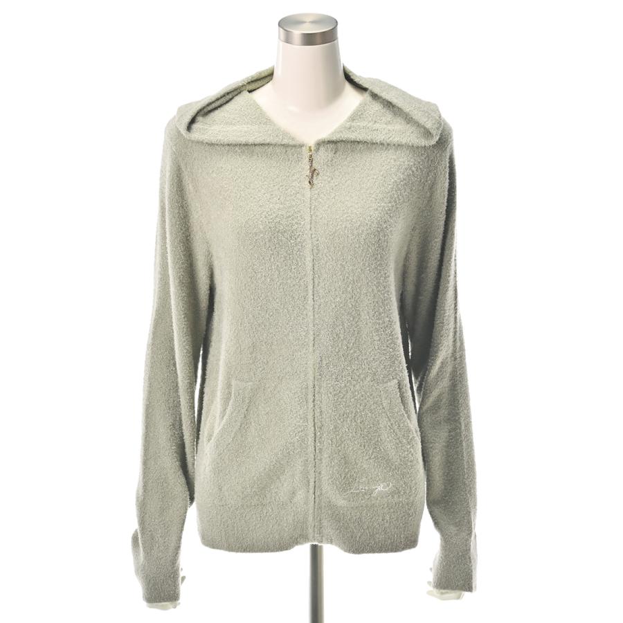 AnneCoquine < OUTLET SALE >もこもこニット ネコ耳フーディ