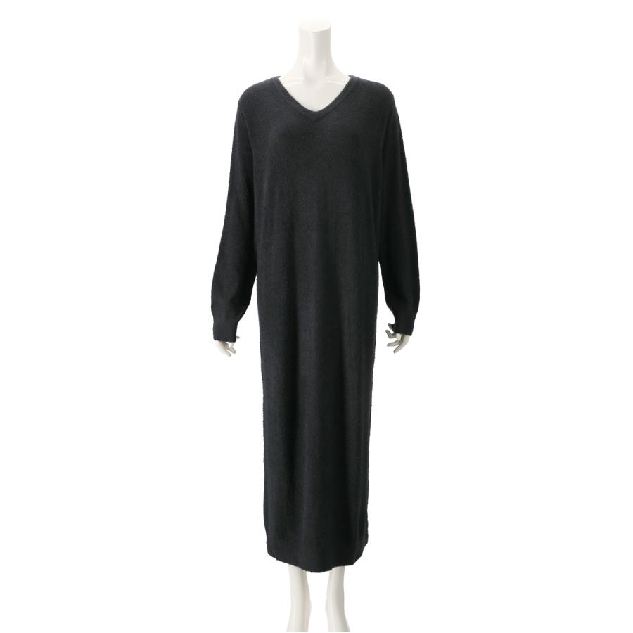 AnneCoquine < OUTLET SALE >もこもこニット Vネックワンピース