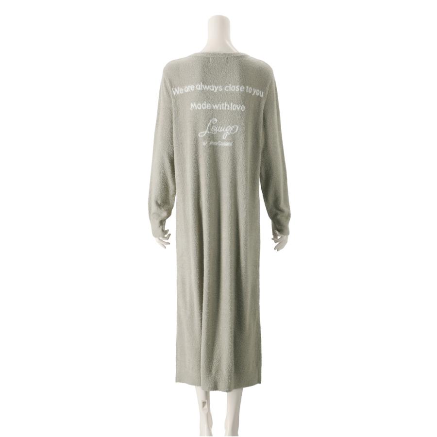 AnneCoquine < OUTLET SALE >もこもこニット Vネックワンピース