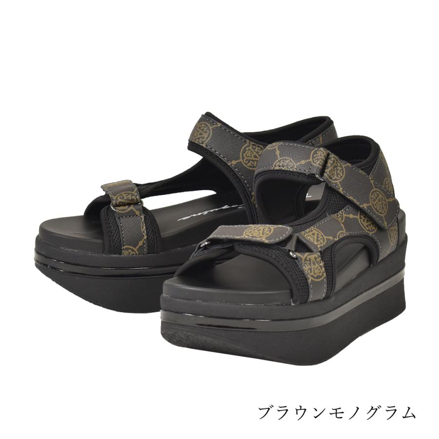 AnneCoquine 幅が調整できる厚底サンダル 7cm/7158 レディース AnneCoquine 幅が調整できる厚底サンダル 7cm/7158 レディース