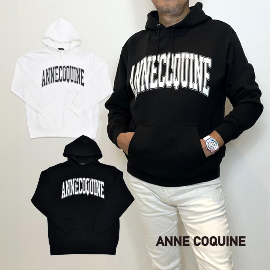 AnneCoquine（アンコキーヌ） プリントパーカー／7172 ユニセックス 