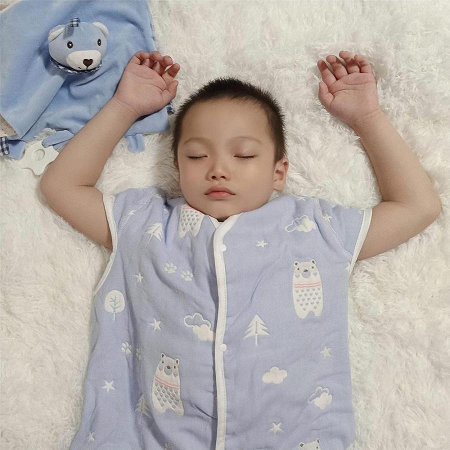 市場 スリーパー ベビー用 柔らかく 綿100 着脱簡単 赤ちゃん 冬